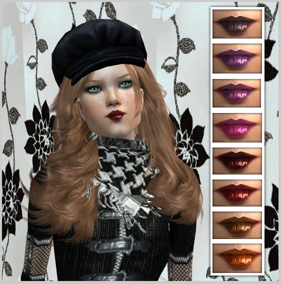lips set 8 by lidiqnata sims 2
